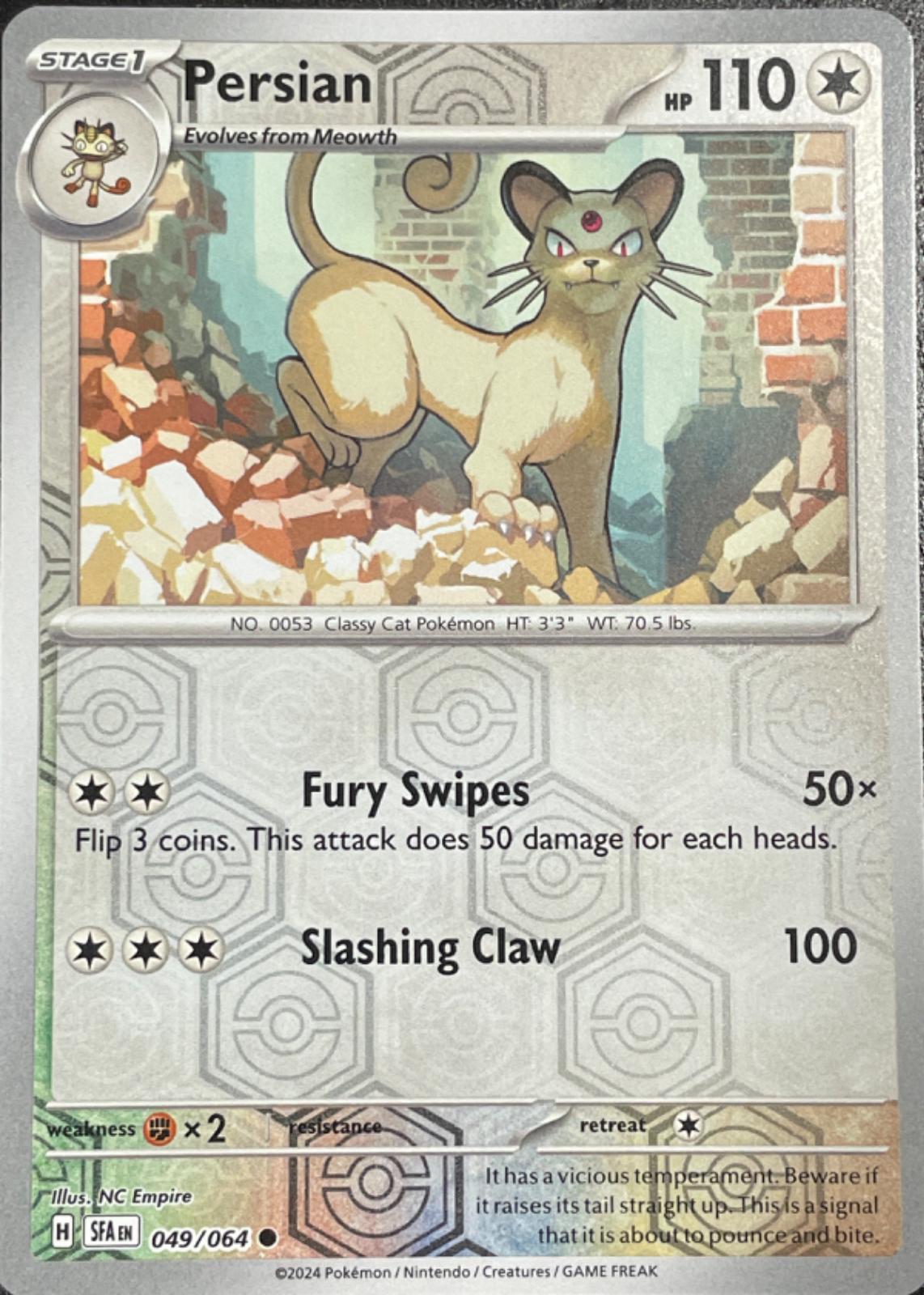 Persian [Reverse Holo] #49