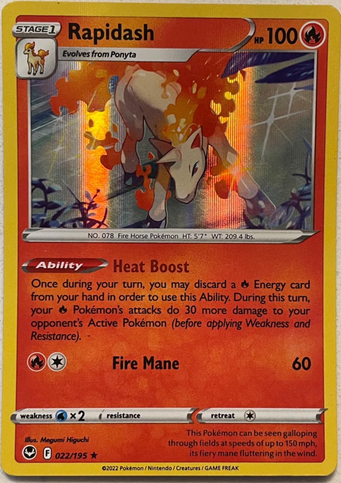 Rapidash [Holo] #22