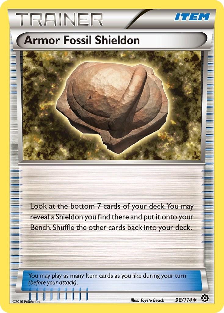 Armor Fossil Shieldon #98