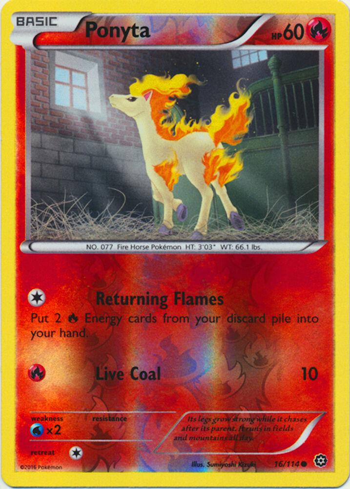 Ponyta [Reverse Holo] #16