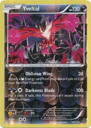 Yveltal [Reverse Holo] #65