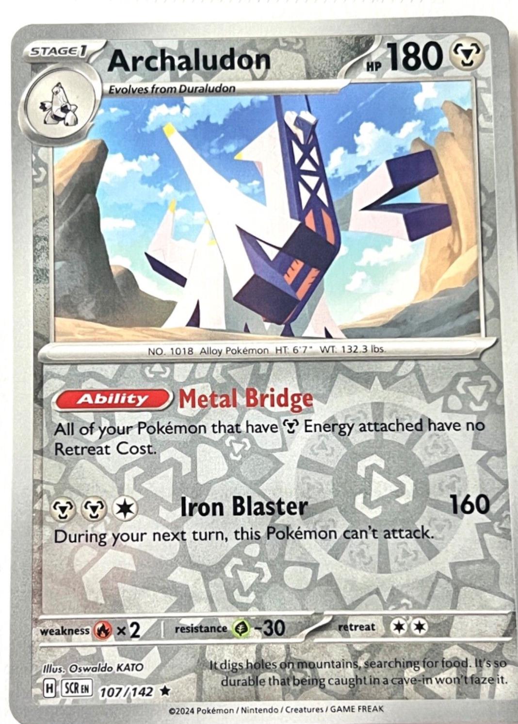 Archaludon [Reverse Holo] #107