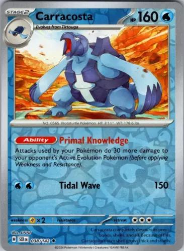 Carracosta [Reverse Holo] #38