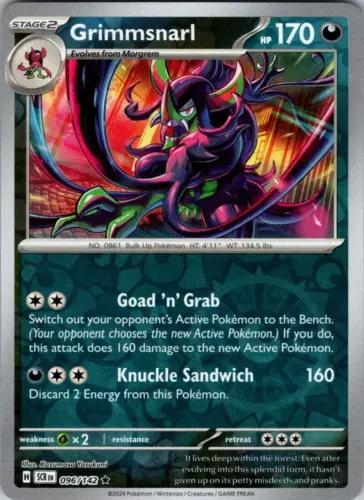 Grimmsnarl [Reverse Holo] #96