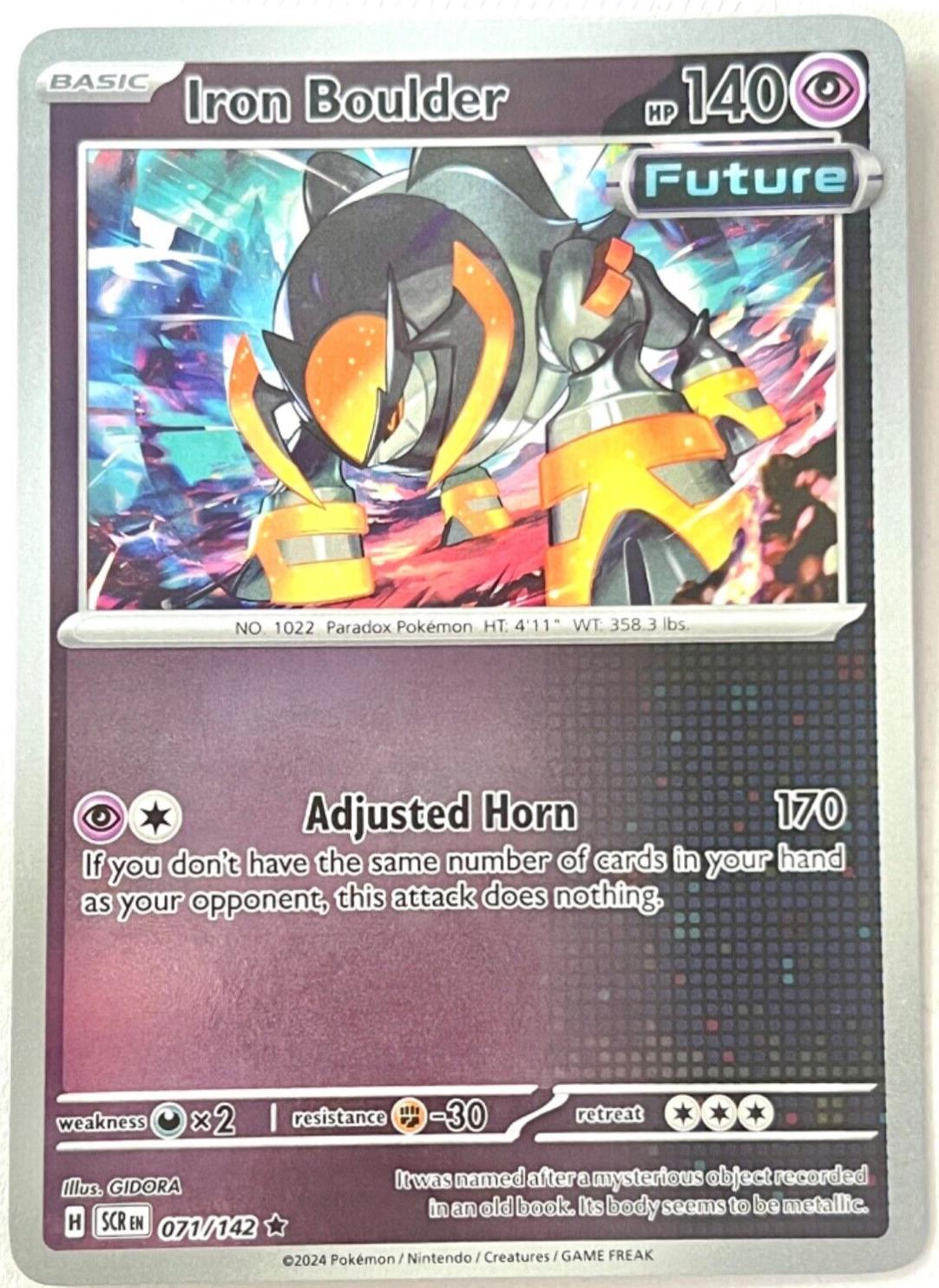 Iron Boulder [Reverse Holo] #71