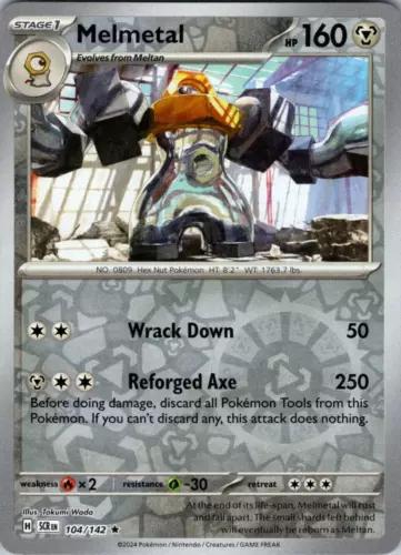 Melmetal [Reverse Holo] #104