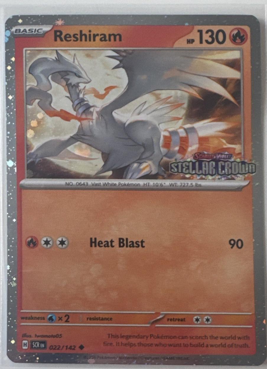 Reshiram [Stamped] #22