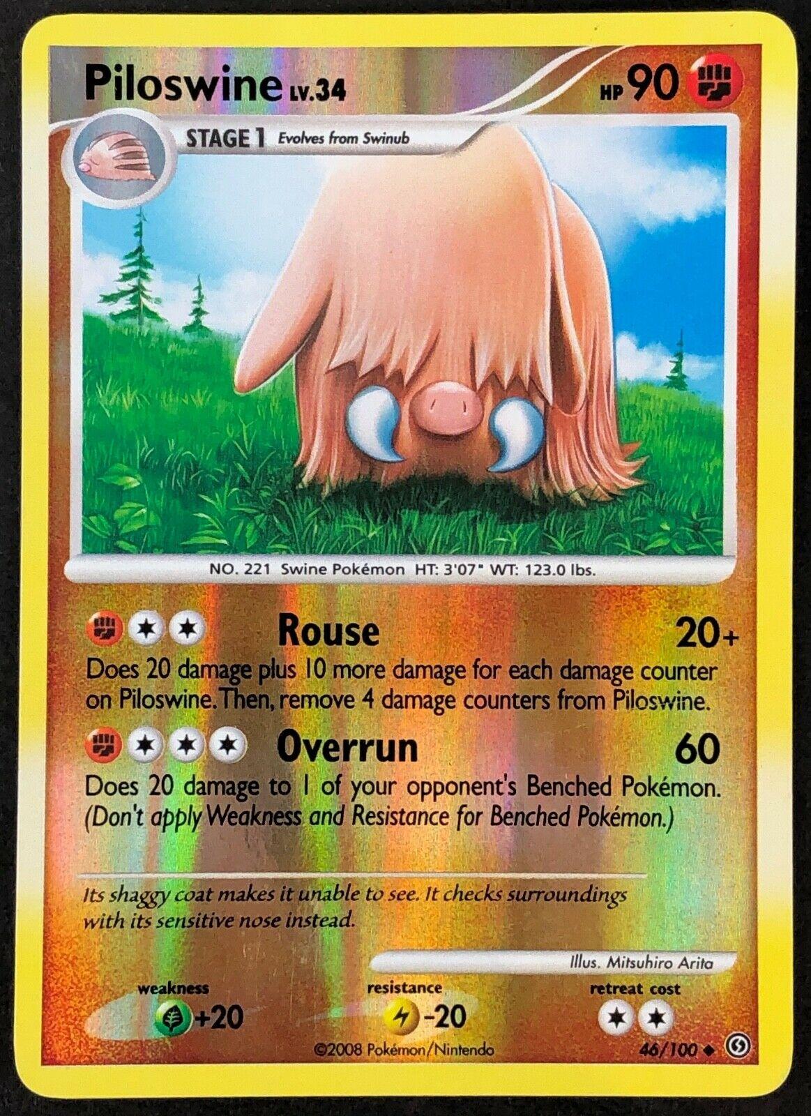 Piloswine [Reverse Holo] #46