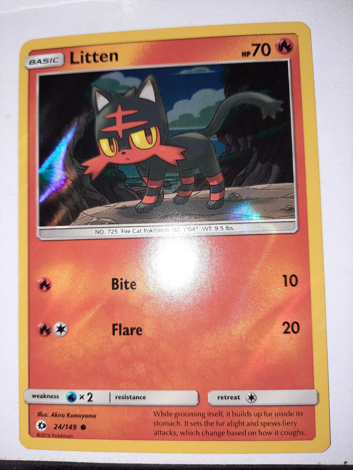 Litten [Holo] #24