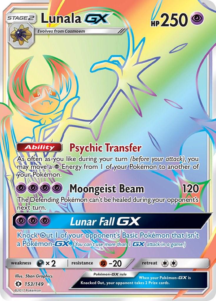 Lunala GX #153