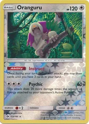 Oranguru [Reverse Holo] #113