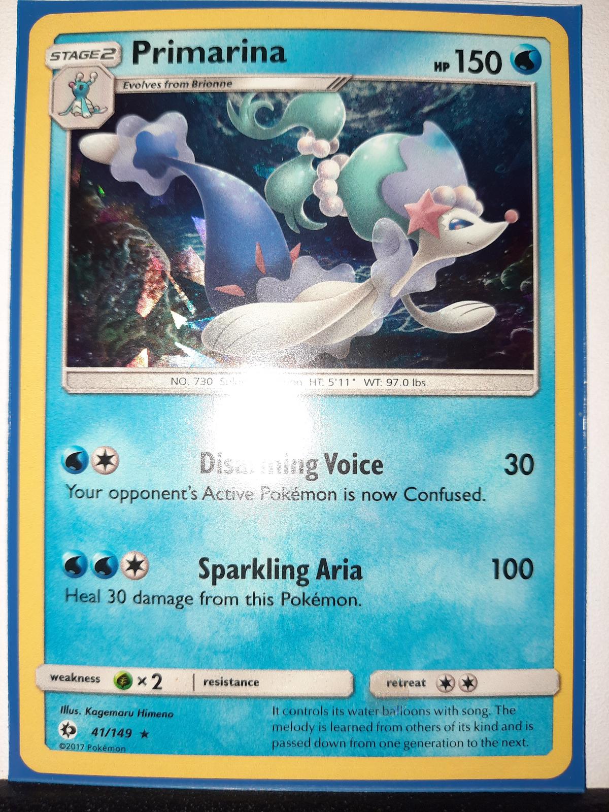 Primarina [Cracked Ice Holo] #41