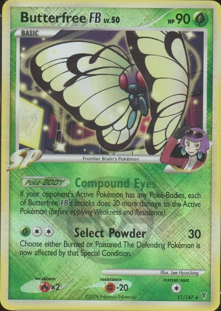 Butterfree FB [Crosshatch Holo] #17