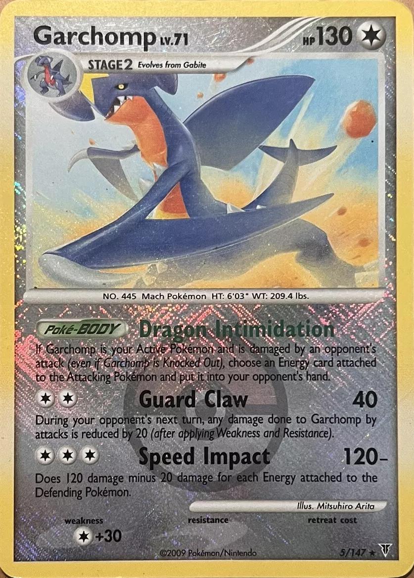 Garchomp [Crosshatch Holo] #5