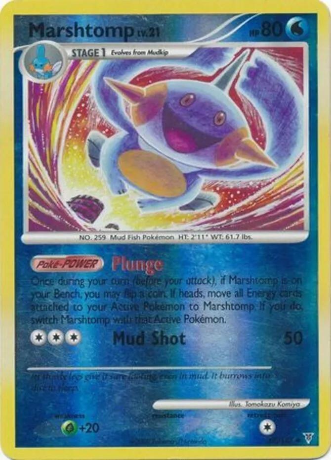 Marshtomp [Reverse Holo] #67