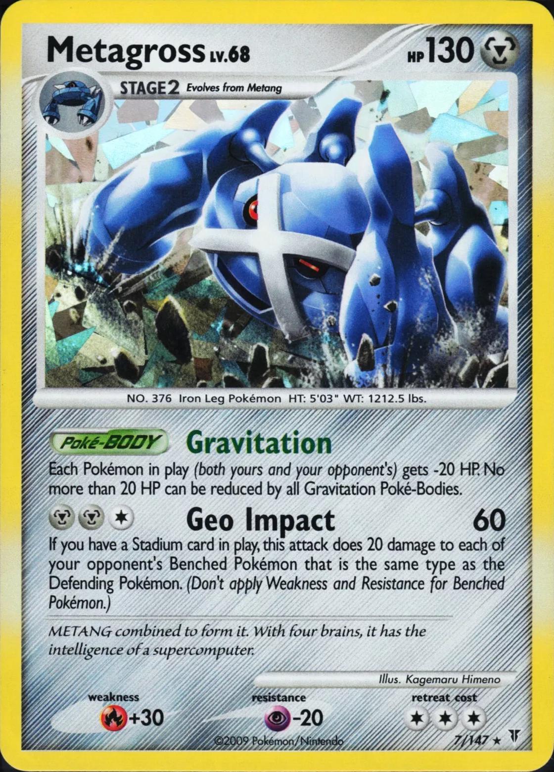 Metagross [Cracked Ice Holo] #7