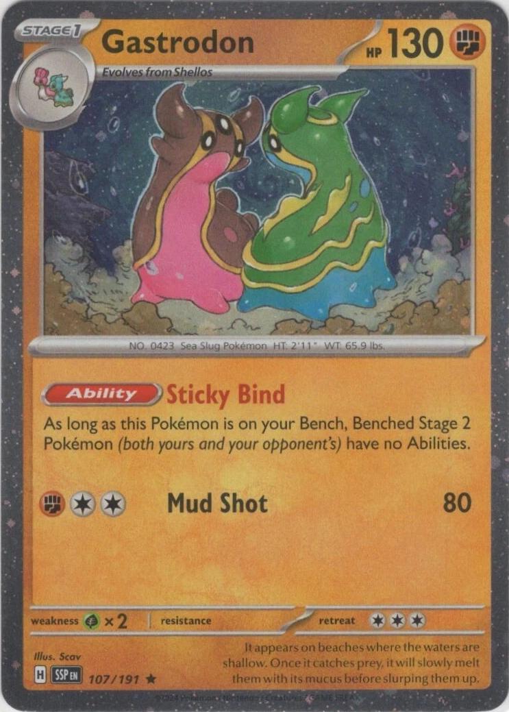 Gastrodon [Cosmos Holo] #107