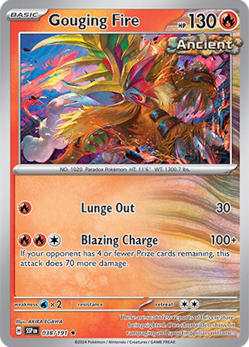 Gouging Fire [Holo] #38