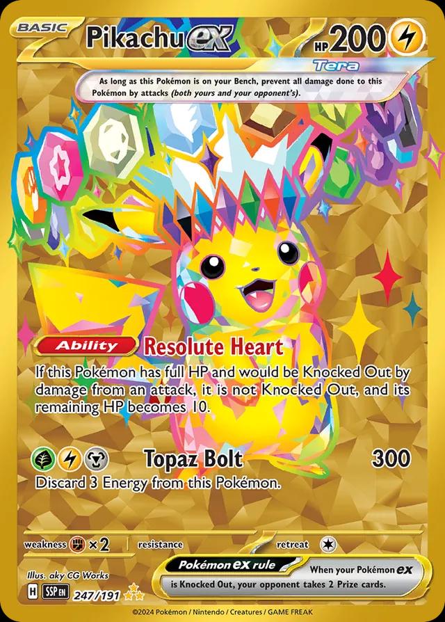 Pikachu ex #247