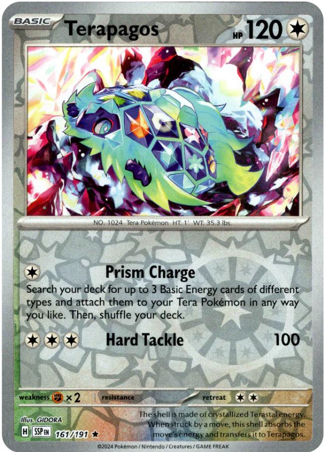 Terapagos [Reverse Holo] #161