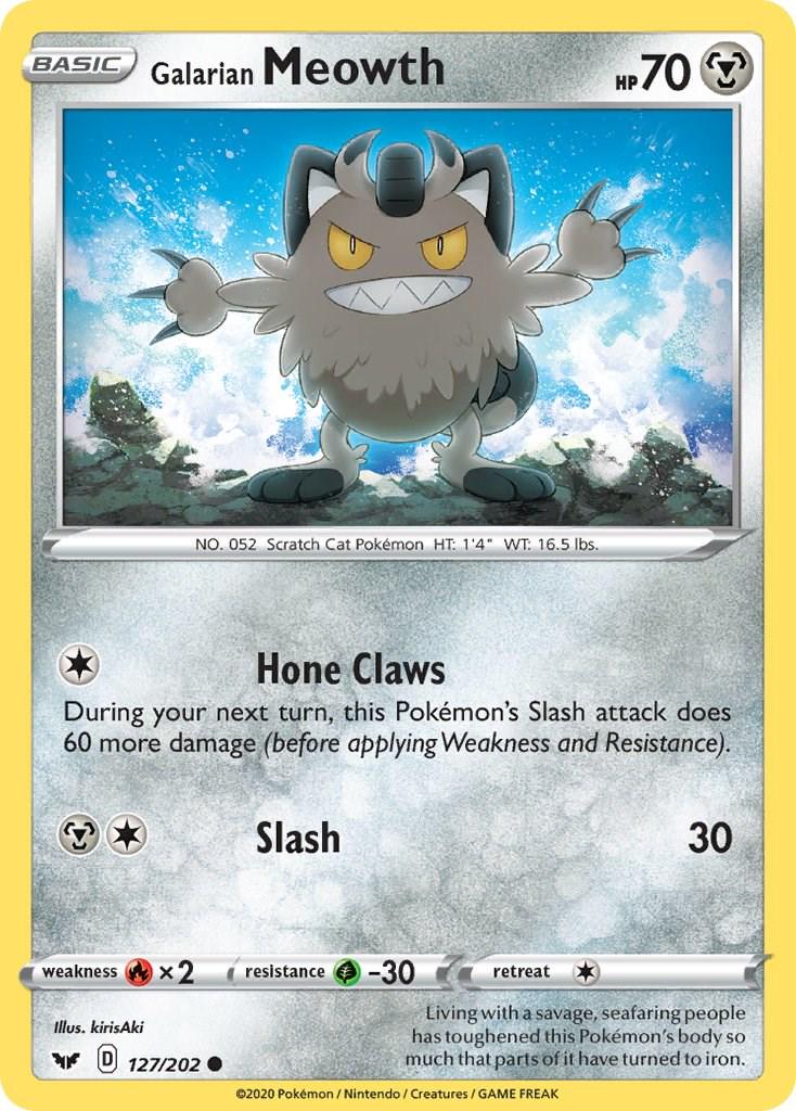 Galarian Meowth #127