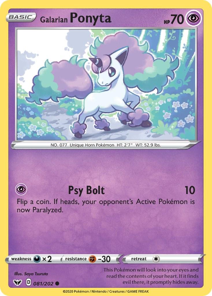 Galarian Ponyta #81