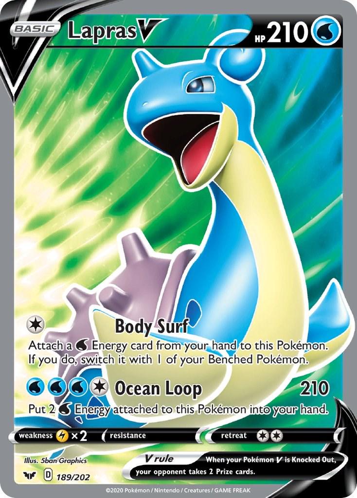 Lapras V #189