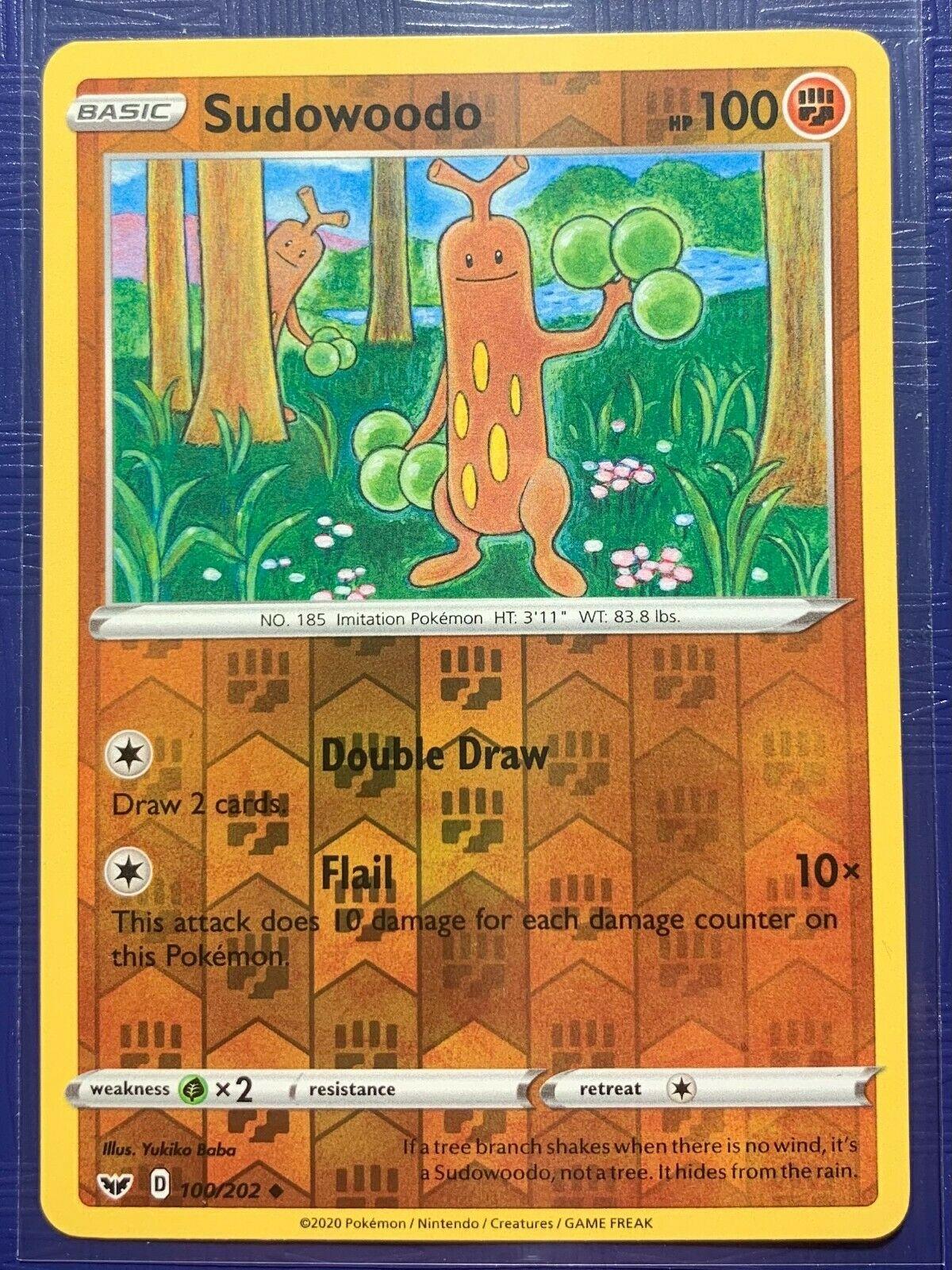 Sudowoodo [Reverse Holo] #100