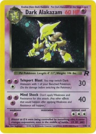Dark Alakazam #1