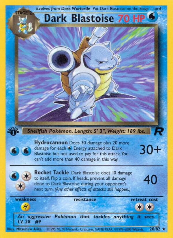 Dark Blastoise [1st Edition] #20