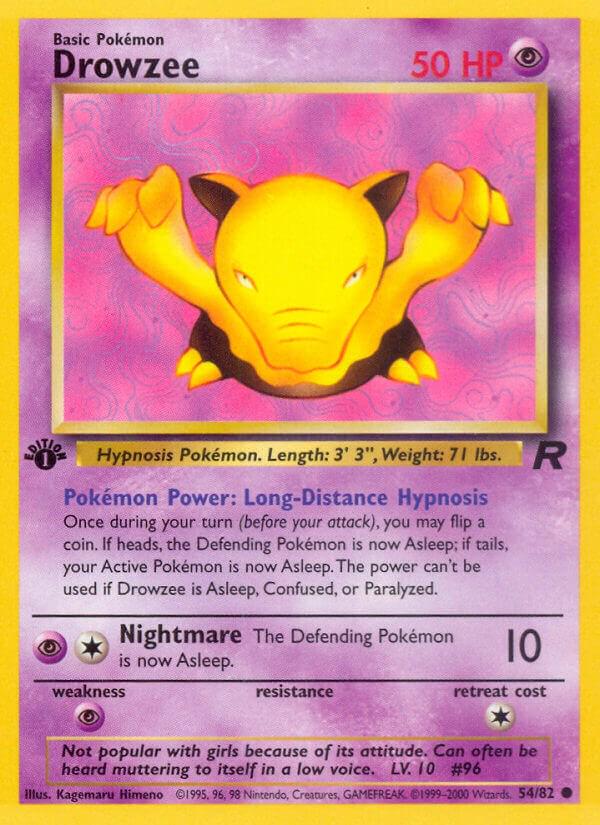 Drowzee [1st Edition] #54