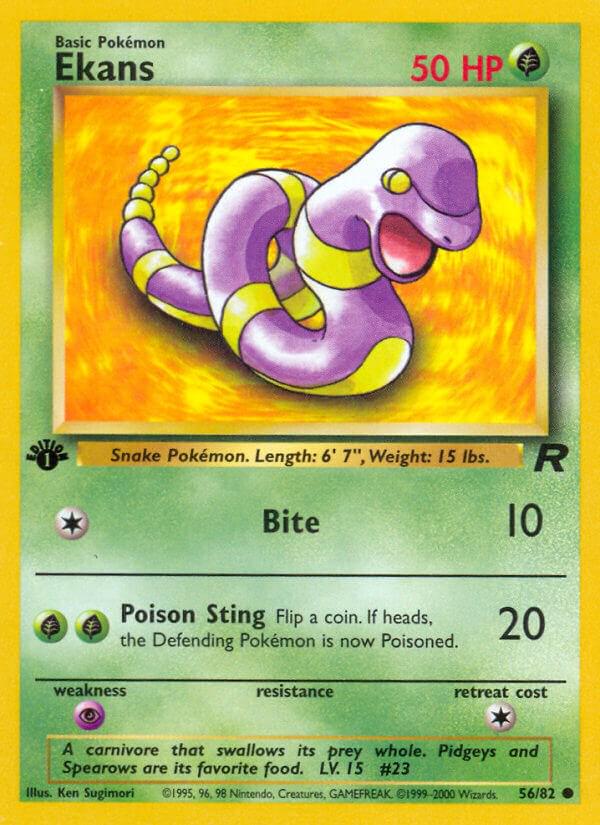 Ekans [1st Edition] #56