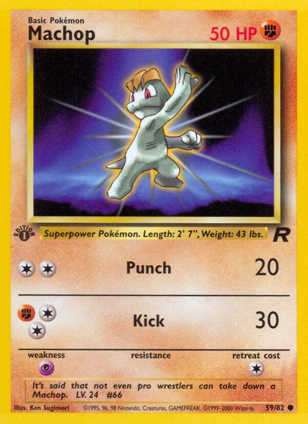 Machop [1st Edition] #59