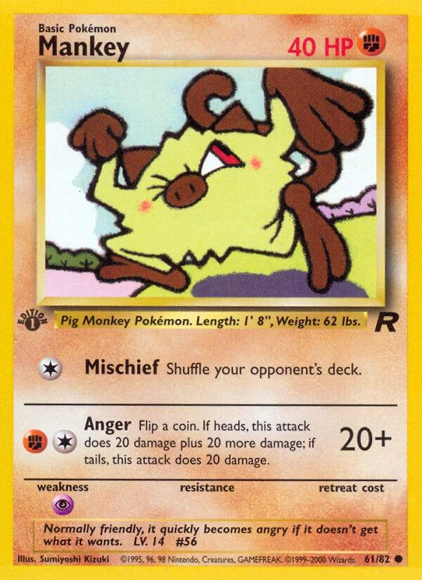 Mankey [1st Edition] #61