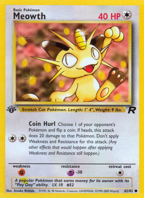 Meowth [1st Edition] #62