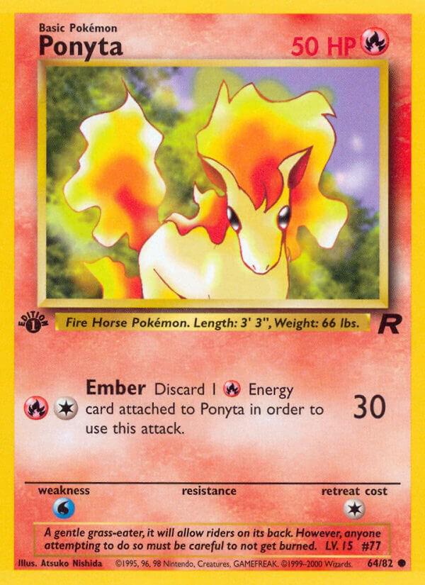 Ponyta [1st Edition] #64