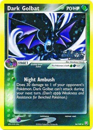 Dark Golbat [Reverse Holo] #34