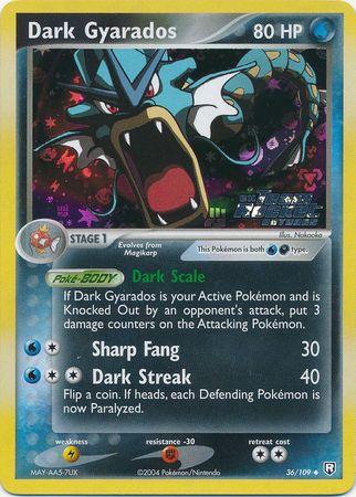 Dark Gyarados [Reverse Holo] #36