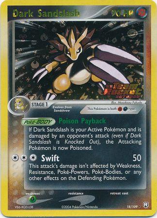 Dark Sandslash [Reverse Holo] #18
