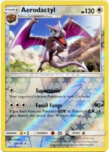 Aerodactyl [Reverse Holo] #130