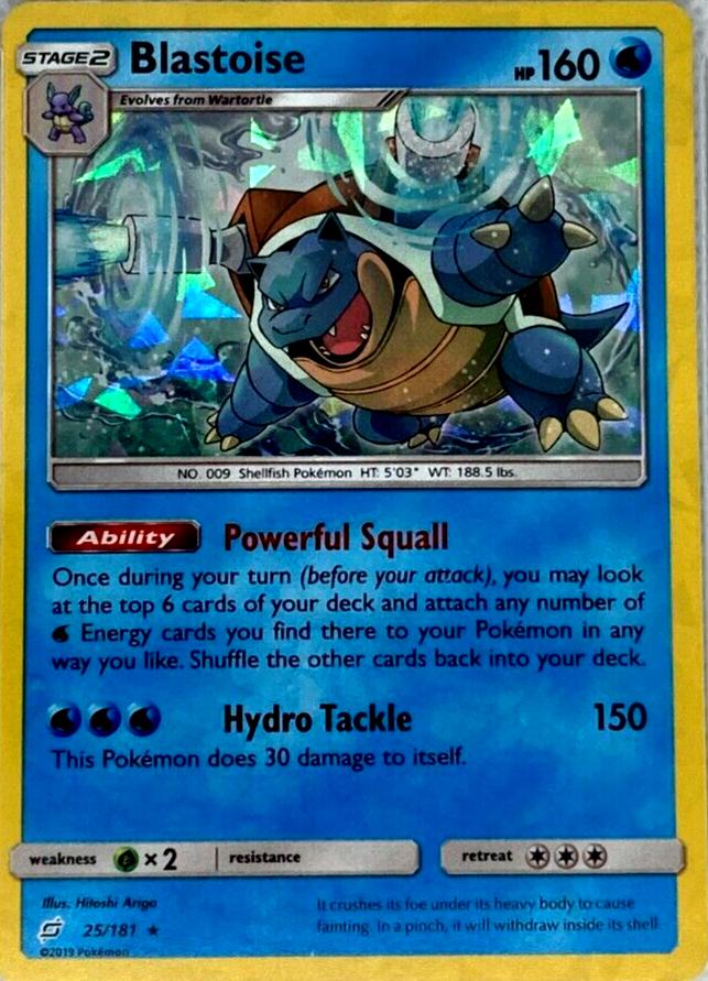 Blastoise [Cracked Ice] #25