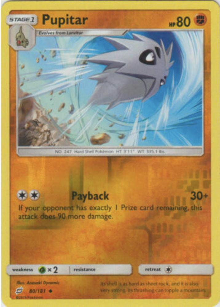 Pupitar [Reverse Holo] #80