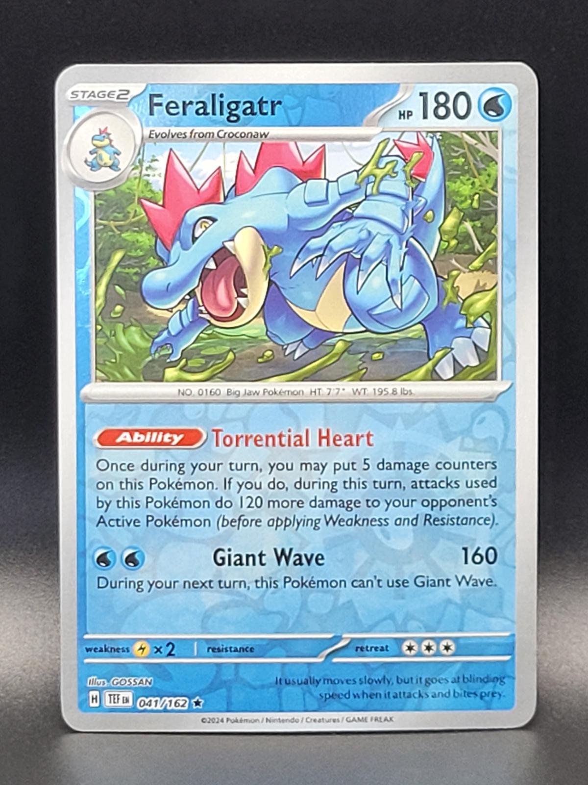 Feraligatr [Reverse Holo] #41
