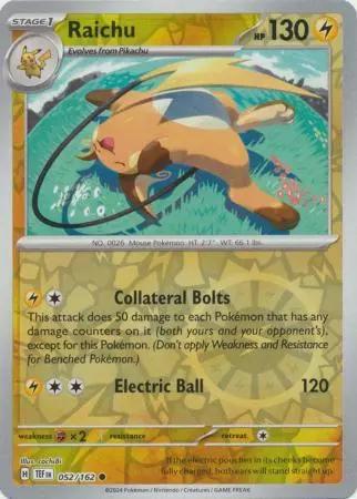 Raichu [Reverse Holo] #52