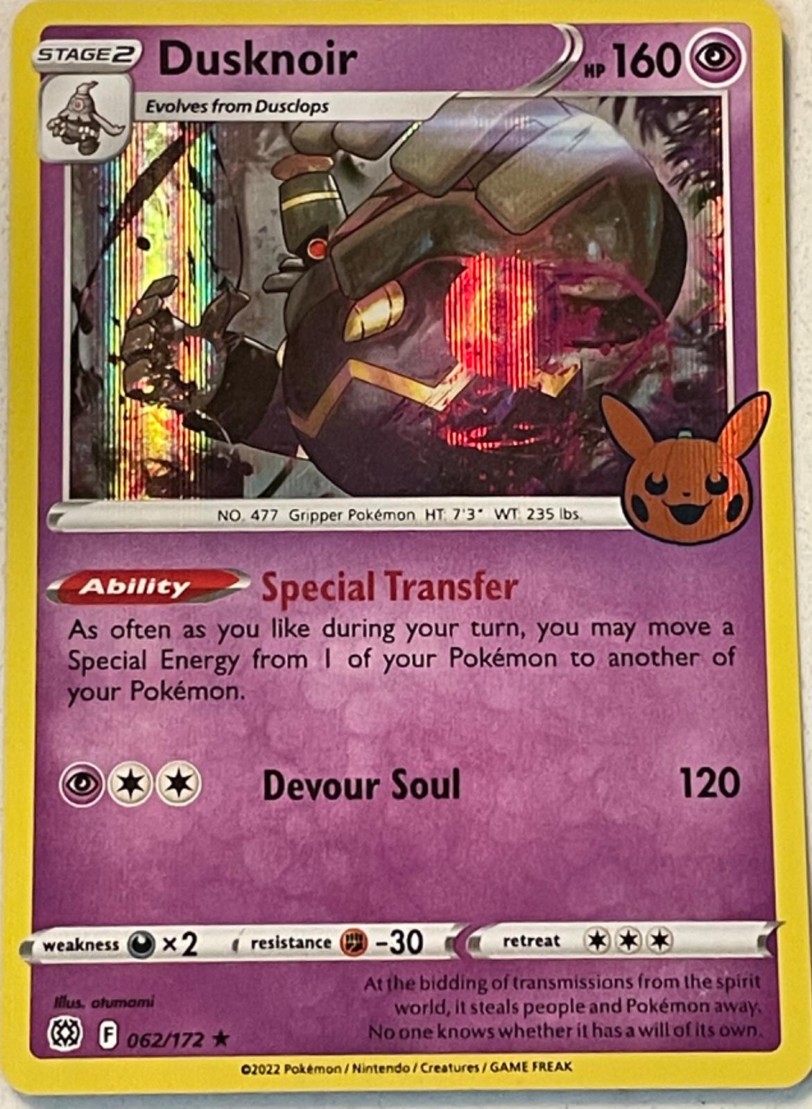 Dusknoir [Holo] #62