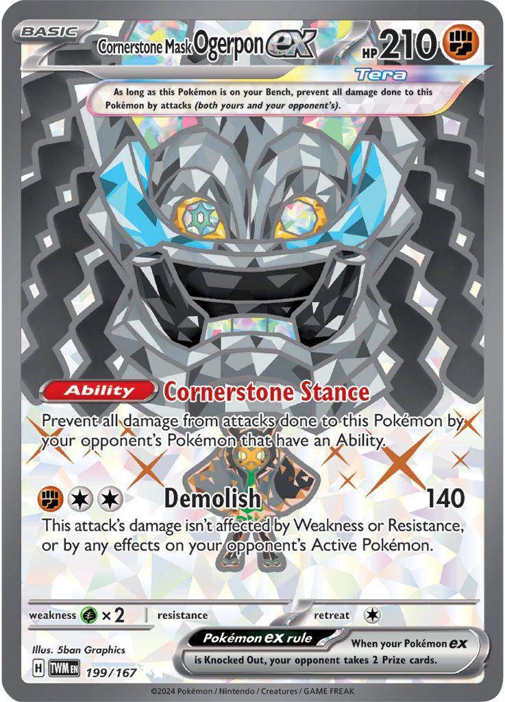Cornerstone Mask Ogerpon ex #199