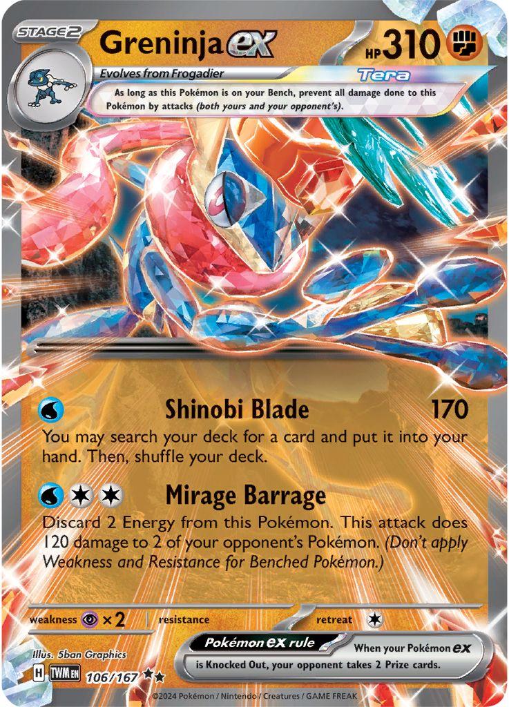 Greninja ex #106