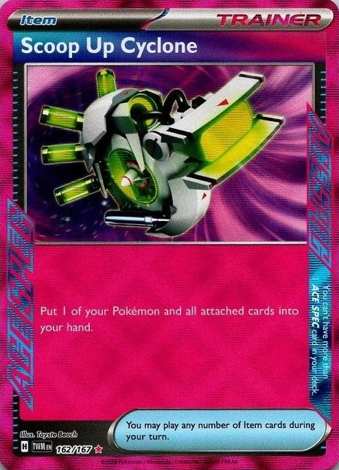Scoop Up Cyclone [Reverse Holo] #162
