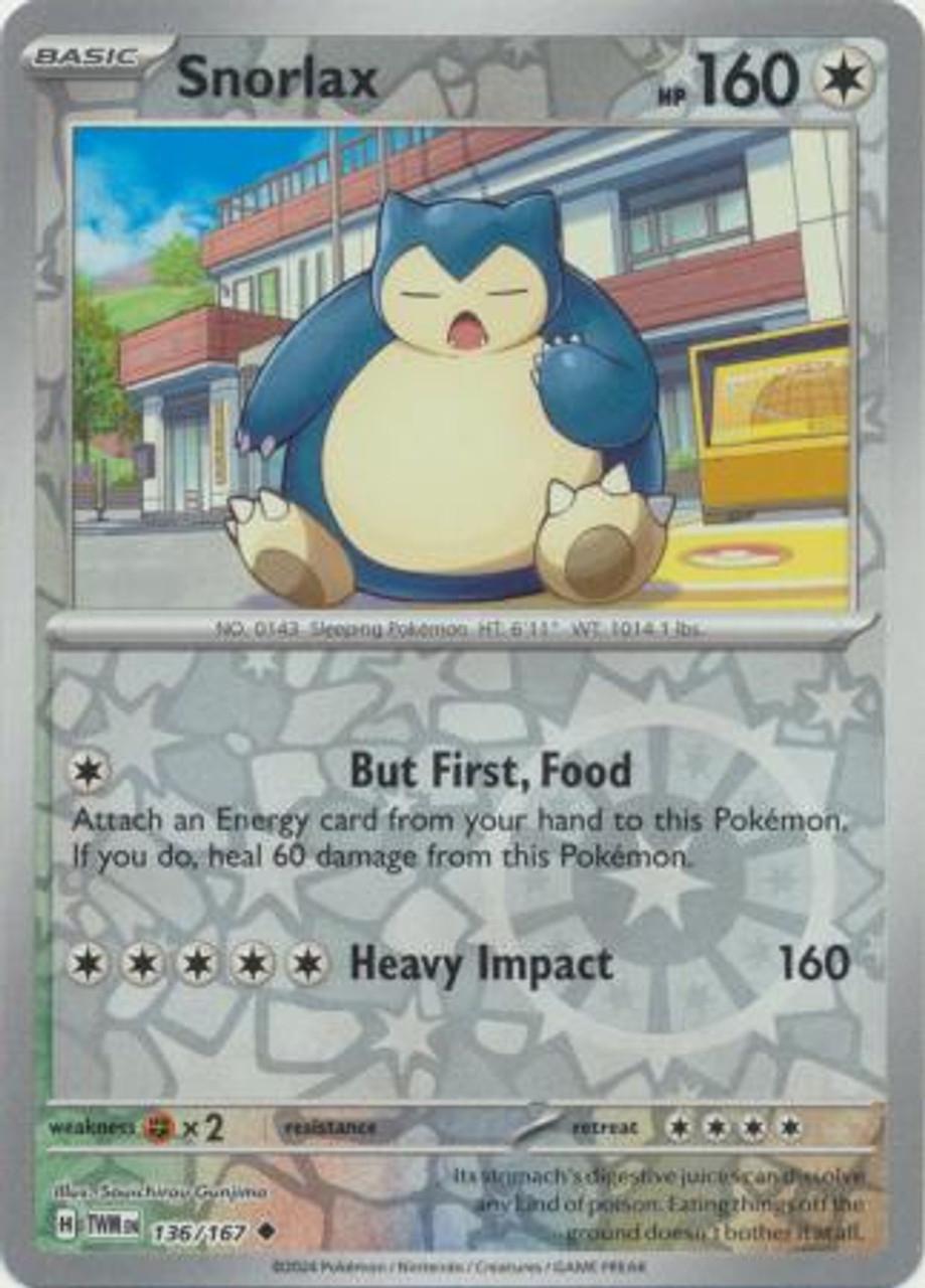 Snorlax [Reverse Holo] #136