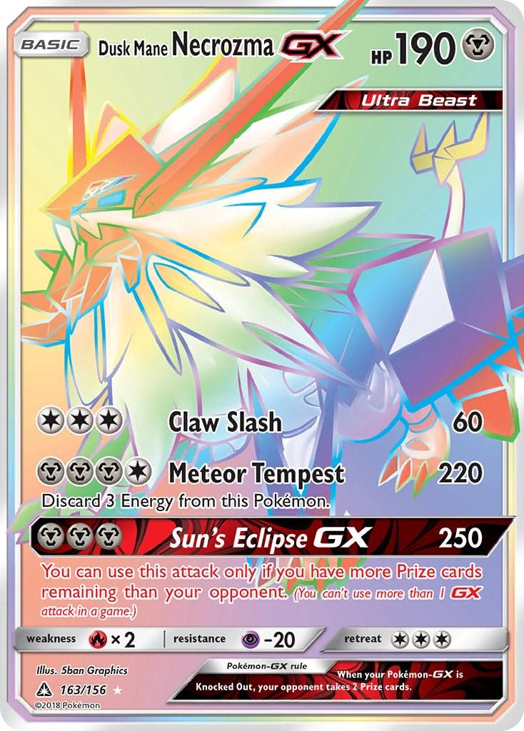 Dusk Mane Necrozma GX #163
